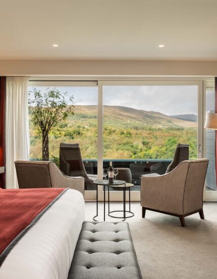 Balcony room mountain view