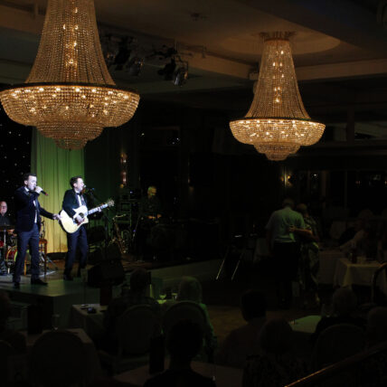 The Ennis Brothers perform at the Harvey's Point Cabaret October 1st 2025