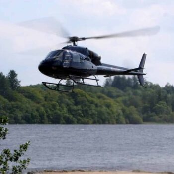 Helicopter Arrival 